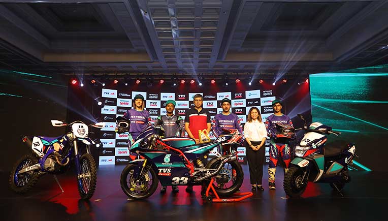 TVS Motor Company, Petronas form Petronas TVS Racing Team 