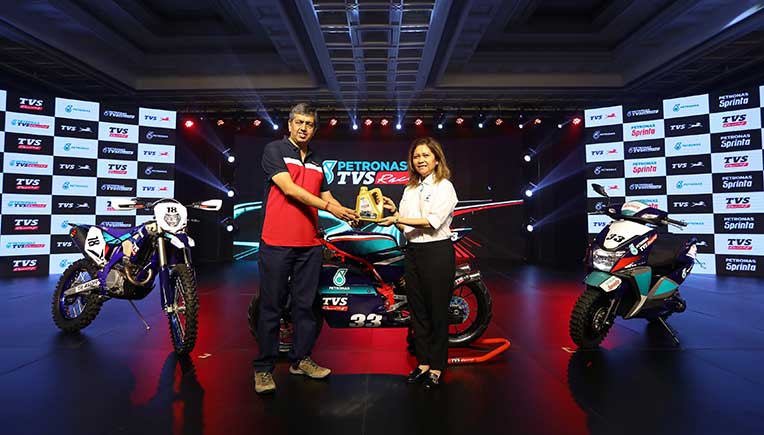TVS Motor Company, Petronas form Petronas TVS Racing Team 