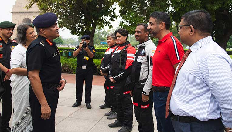 TVS Motor Company partners with Indian Army for all-women motorcycle rally 