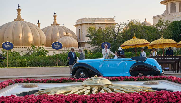 Chairman's award presented to Nitin Dossa at The Oberoi Concours d’Elegance at The Oberoi Udaivilas, Udaipur, 2026