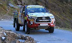 Arunachal Pradesh team is runner-up in Rally of Himalayas