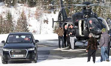 ‘Audi Night’ in Kitzbuhel with Gwyneth Paltrow and Jason Statham