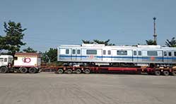 Bombardier delivers  800th Movia metro car to Delhi Metro 