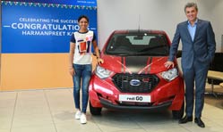 Datsun India honours cricketer Harmanpreet Kaur
