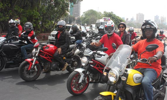 Ducati first Desmo Owners Club in India rolls out in Mumbai