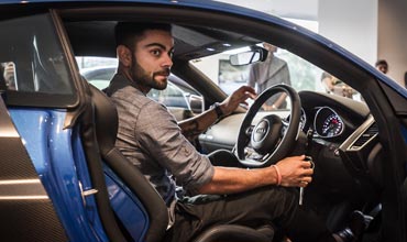 Indian Cricketer Virat Kohli buys a limited edition Audi R8 LMX