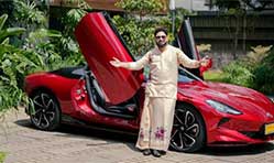 Kerala billionaire John Alukkas adds MG Cyberster to his luxury collection