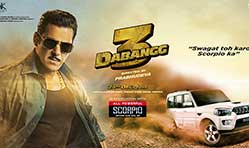 Mahindra Scorpio co-stars in Dabangg 3