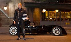 Mika Hakkinen, Johnnie Walker on an India road safety mission 