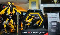 TVS NTorq 125 sets up a one-of-a-kind installation: NTORQ-o-TRON 
