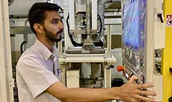 Volkswagen Group mechatronics technician Amaan Shaikh bags top honours