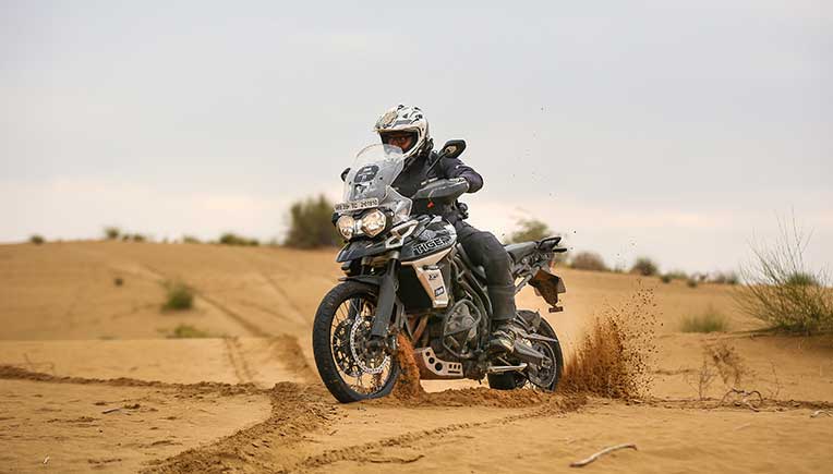 Triumph Motorcycles concludes Tiger Trails Thar Desert 2.0