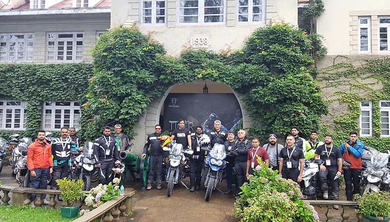 Participants of the Triumph Tiger Trails 2.0
