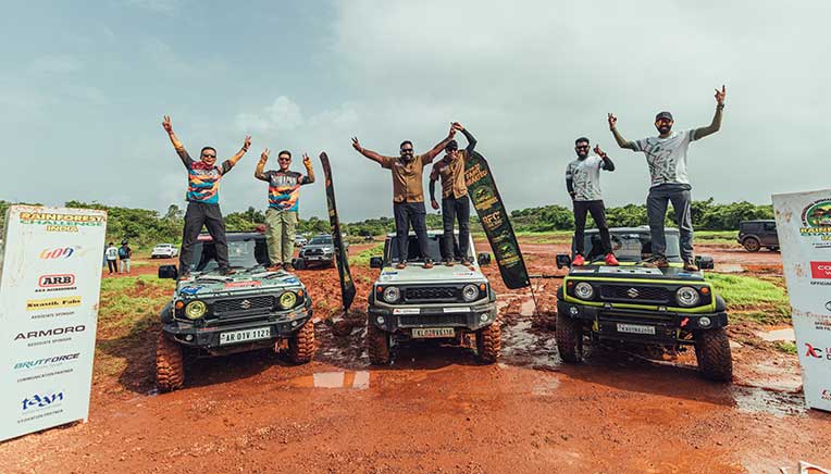 Top-3-of-the-4x4-Stock-Category-at-RFC-India-2026 IMAGE COURTESY COUGAR MOTORSPORT