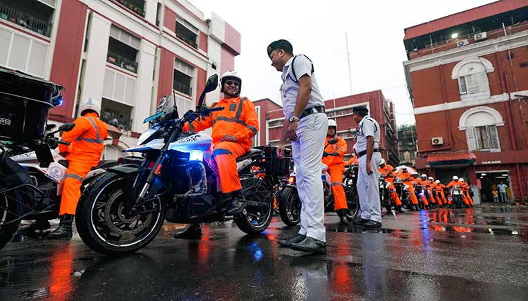 Ultraviolette X-47 Skyforce joins Kolkata Police Fleet