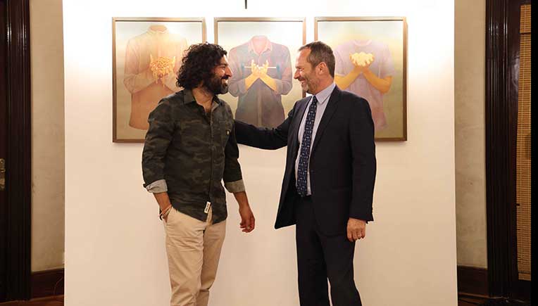 (L-R) Siddhartha Lal of Eicher Motors with Eric Falt, of UNESCO