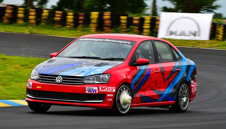 Volkswagen Motorsport India has partnered with Wheels India Limited to develop India’s fastest touring car the TC4-A Vento.