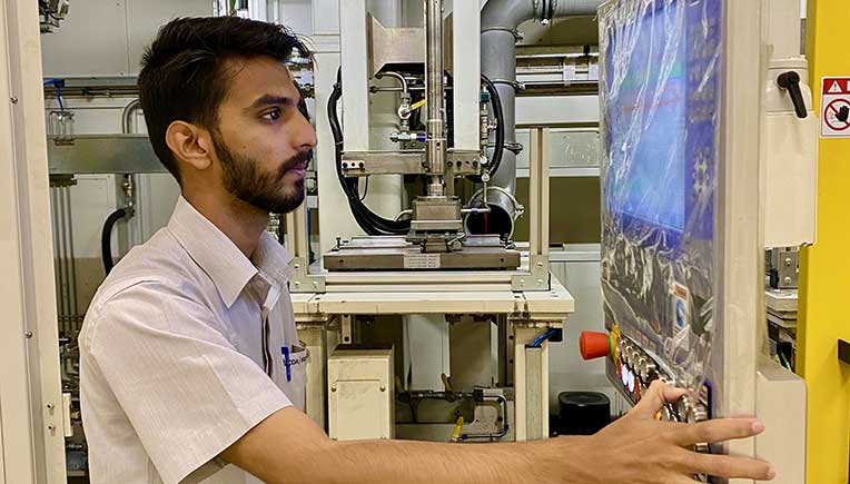 Volkswagen Group mechatronics technician Amaan Shaikh bags top honours