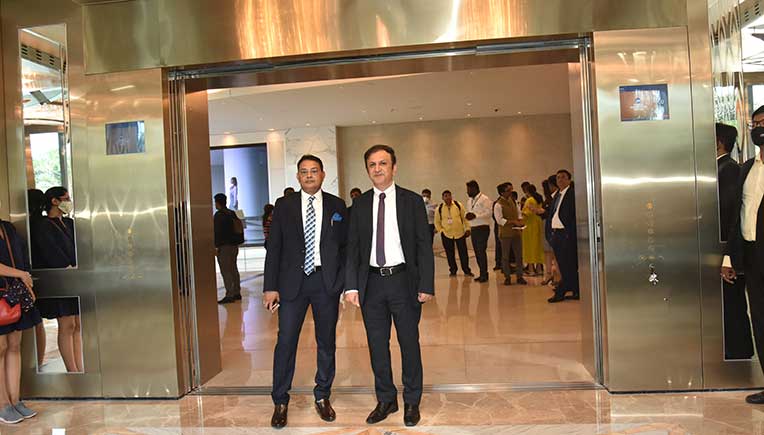 World’s largest passenger elevator by Kone at Jio World Centre, Mumbai  