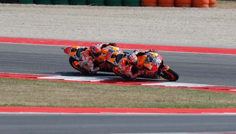 Three-time world champion Dani Pedrosa of Repsol Honda Team took a great victory at Misano World Circuit Marco Simoncelli in Italy