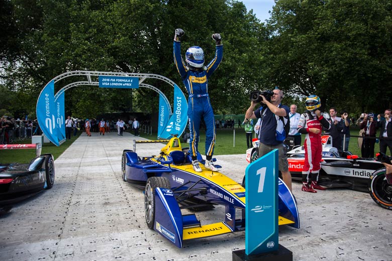 Nico Prost of Renault e.dams