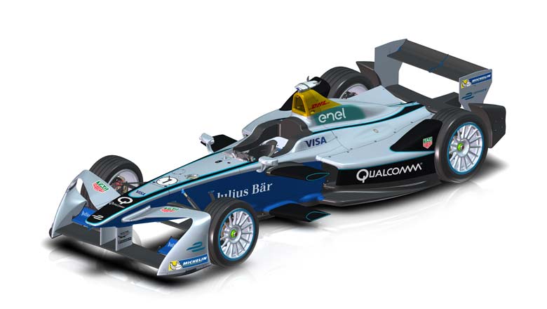 New Formula E car