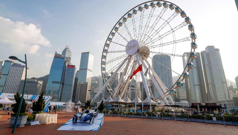 Hong Kong venue for representation purpose only, Picture courtesy FIA Formula E.