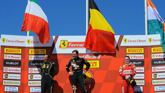 Podium finish Gautam Singhania