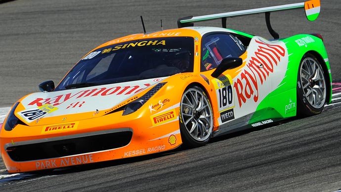 Gautam Singhania's winning car