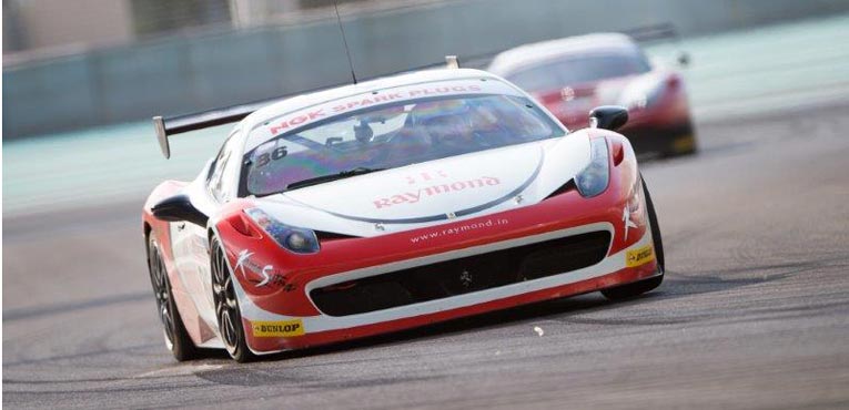 Gautam SInghania races to 4th spot