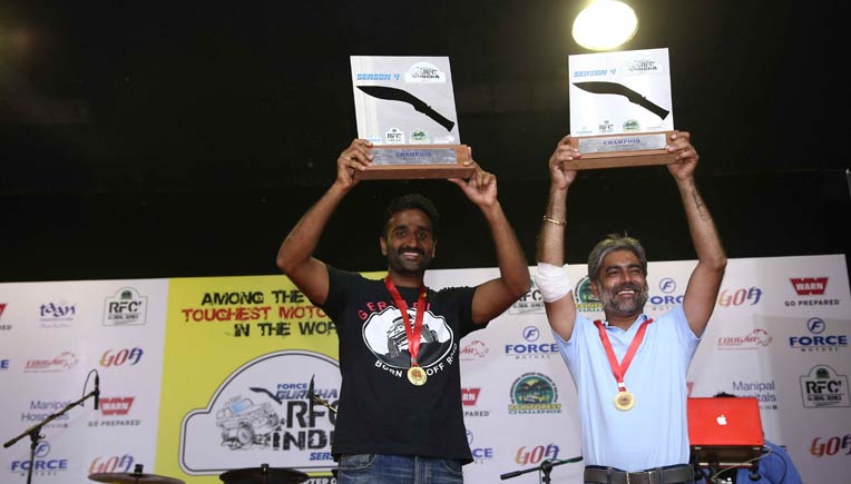 Force-Gurkha-RFC-India-2017-Overall-Champions-Gurmeet-Virdi-(right)-and-co-driver-Kirpal-Singh-Tung