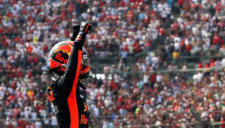Max Verstappen recorded his third Grand Prix win. Picture courtesy Red Bull Content Pool