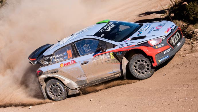 Hayden Paddon (NZL) in Hyundai i20