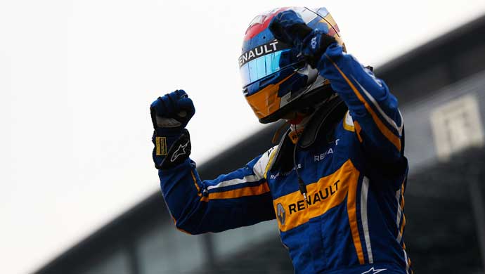 The race was won by Sebastien Buemi