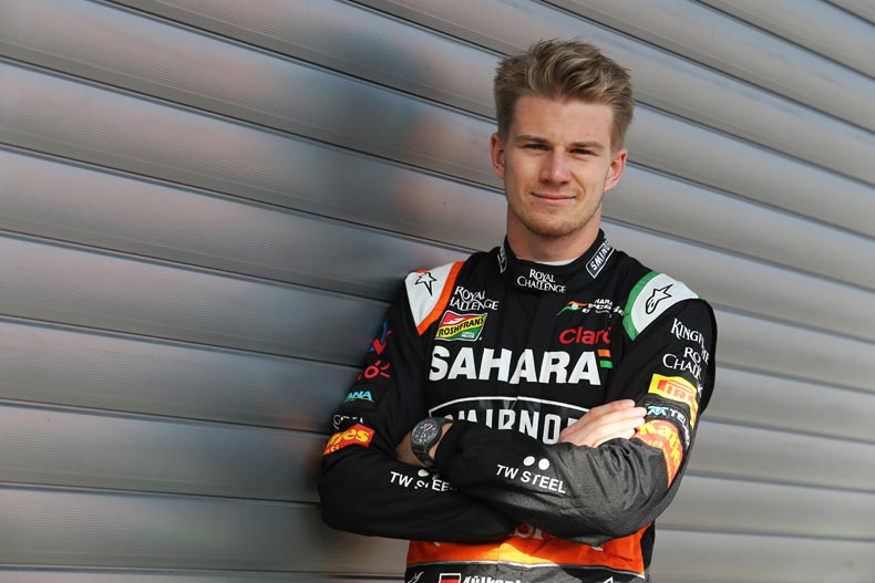 Nico Hulkenberg. Picture courtesy: Sahara Force India Formula One Team