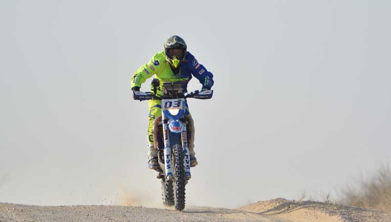 Aravind KP in action