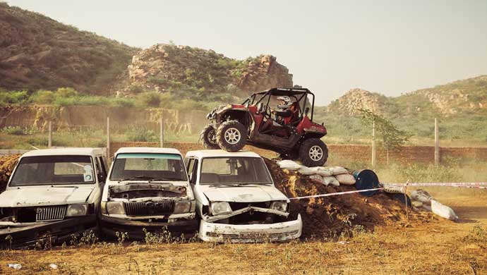 Polaris off-road event