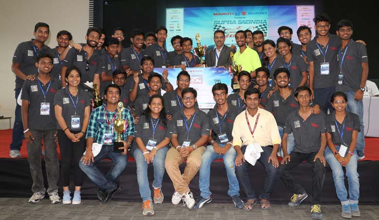 The winners of the Supra event