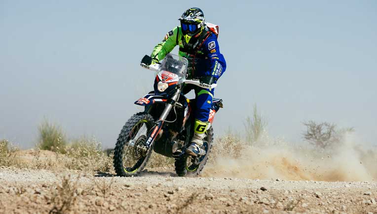 Lorenzo Santolino during Day 4