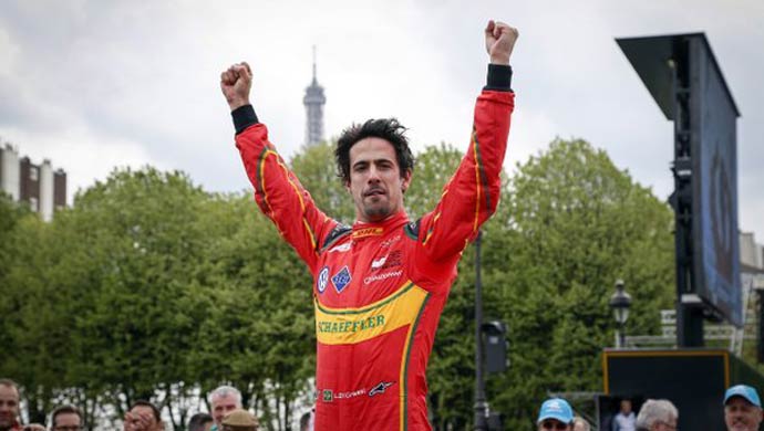 Lucas di Grassi, the  Abt Schaeffler driver