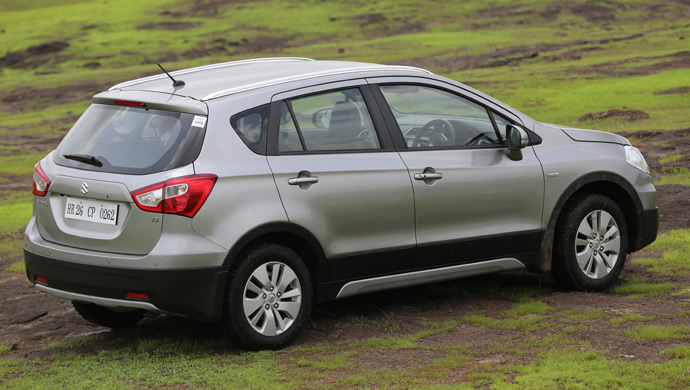 Rear shot of the S-Cross