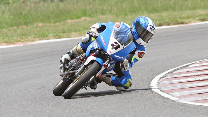 Jagan Kumar of TVS Racing