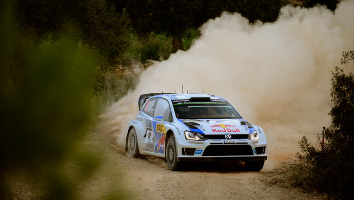 The winning car
