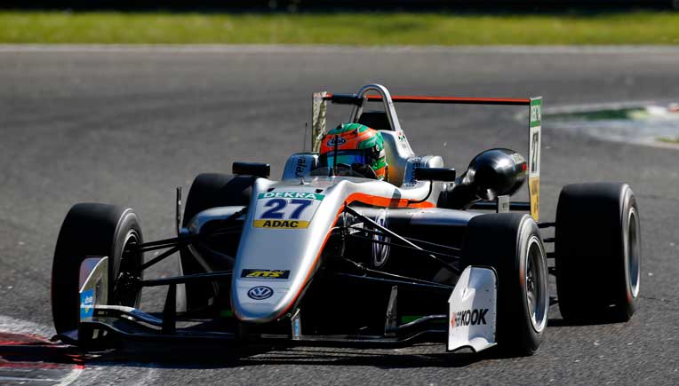 Jehan Daruvala in action in Monza Picture courtesy DTM