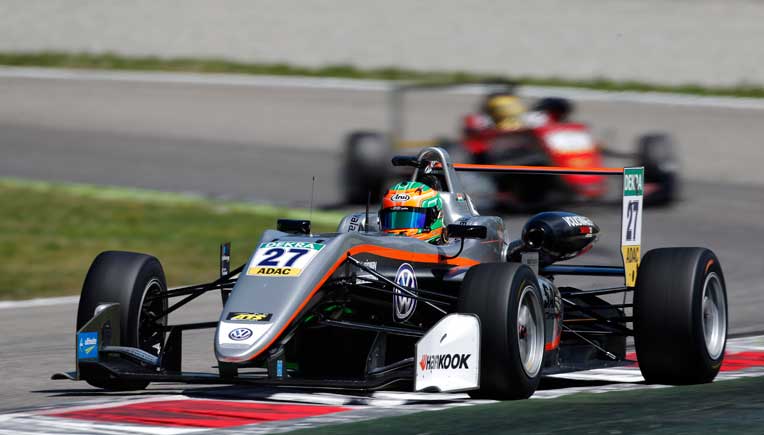 Jehan Daruvala in action in Monza Picture courtesy DTM