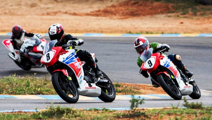 The Honda ladies race in Coimbatore