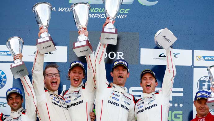 The winners of 6 Hours of Nurburgring