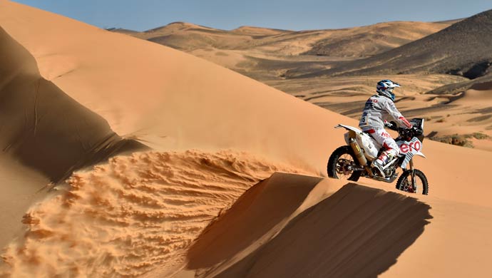 Stage 1 of the Afriquia Merzouga Rally 2016