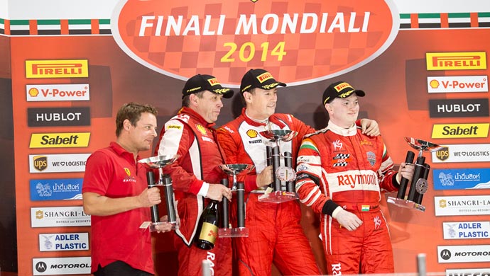 Gautam Singhania gets a podium