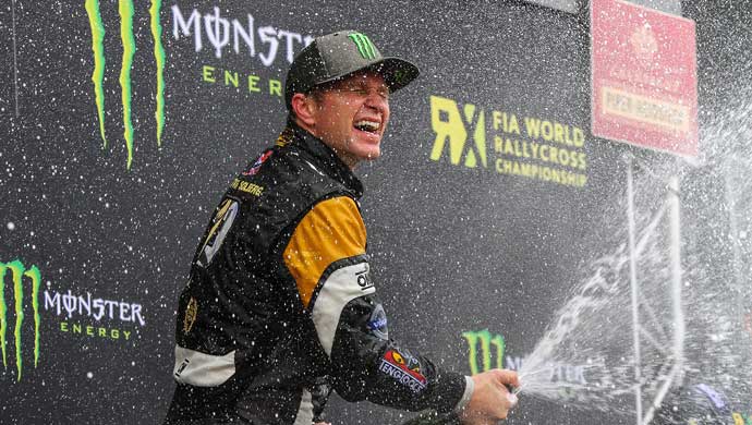 Petter Solberg winning Hockenheim RX
